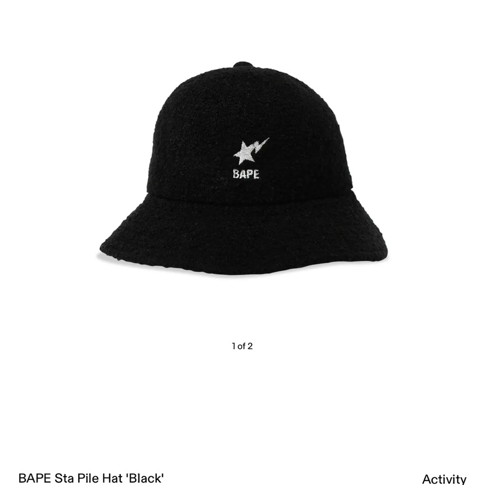 Bape Sta Pile Bucket Hat